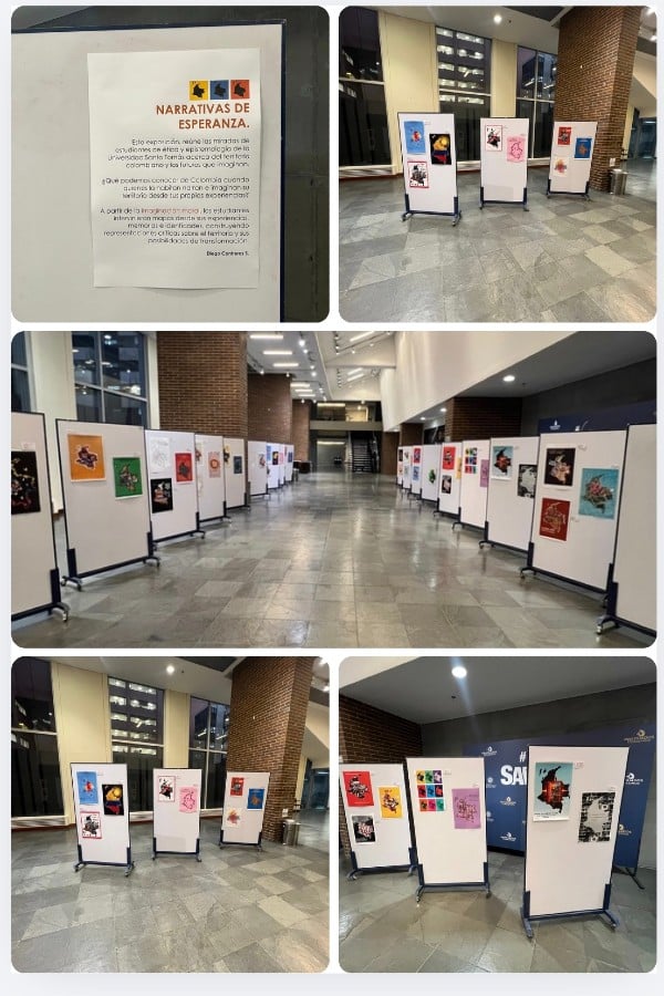 🎨 Invitación a visitar la exposición “Narrativas de Esperanza”