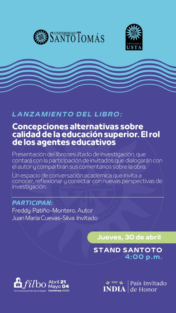Invitación académica al lanzamiento del libro Concepciones alternativas sobre calidad de la educación superior. El rol de los agentes educativos